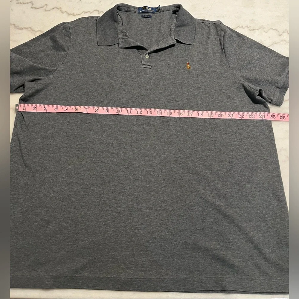 NWOT Polo by Ralph Lauren Charcoal Polo‎ Shirt